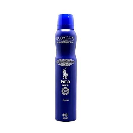 اسپری خوشبو کننده بدم مردانه بادی کر رایحه POLO BLUE