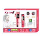 ست ماشین اصلاح حجم زن و خط زن حرفه ای کیمی مدل km-8502